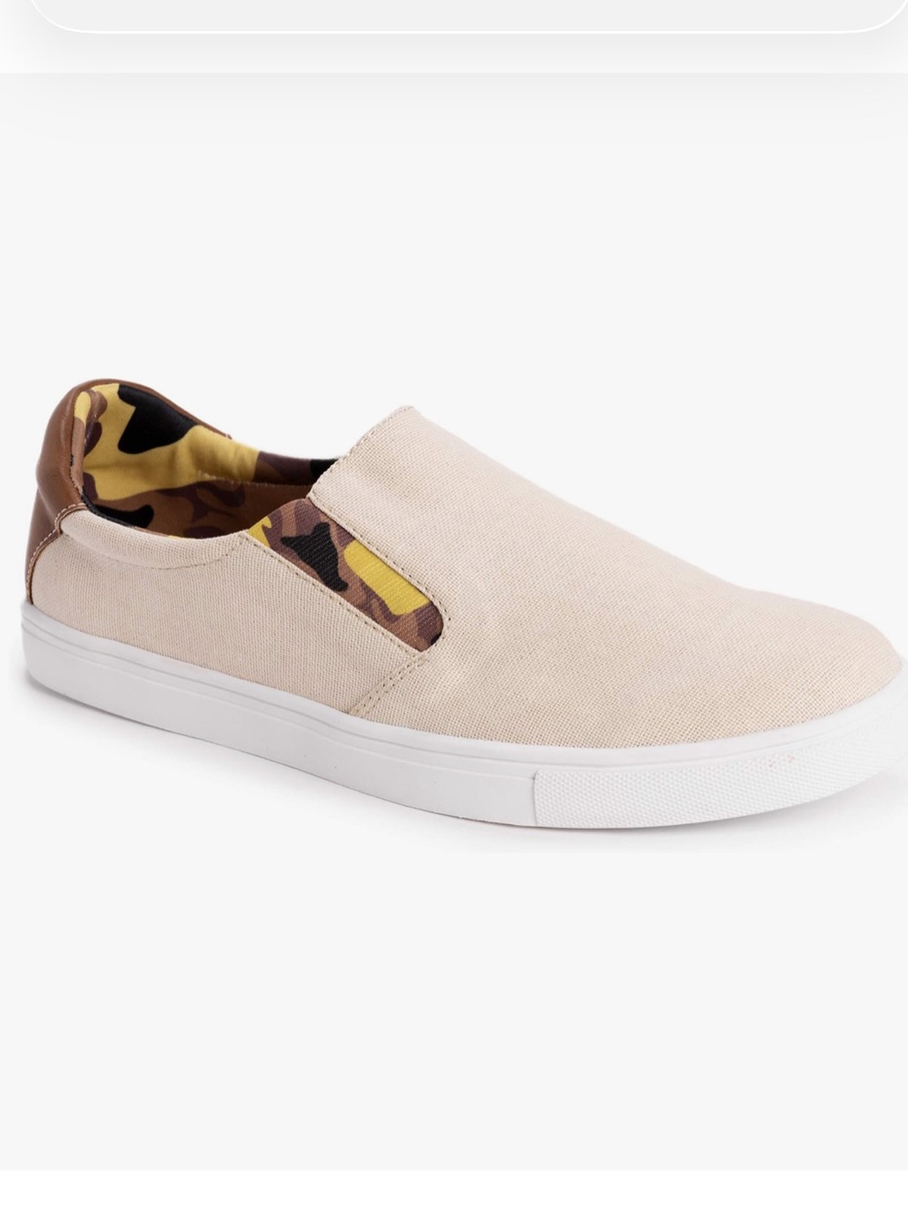 MUK LUKS Mens Cruise Tour Sneaker - Natural